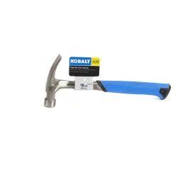 Kobalt Steel Head Hammer Rip Claw Steel 16-Oz Smooth Face