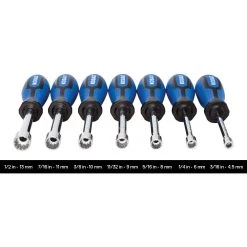 Kobalt Set Nut Driver 7-Piece Sae Spline Metric