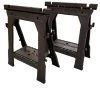 Kobalt Saw Saw Horse Plastic (1000-Lb Capacity) 32-In H X 2-Pack 4.1-In W Horse