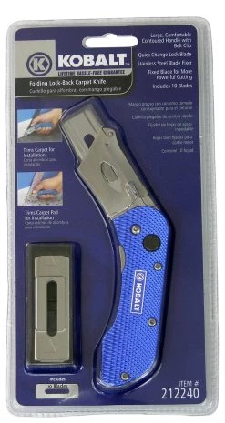 Kobalt Knife 11-Blade Folding Utility -Default Template 7 04502869