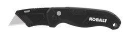 Kobalt Knife Speed Release 10-Blade On Tool Blade Folding Utility Storage Knife -Default Template 7 05029397