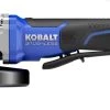 Kobalt Paddle Switch Grinder Angle Grinder Max 24-Volt 5-In Angle Brushles Cordles