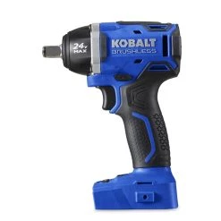 Kobalt Impact Wrench Max 24-Volt 1/2-In Variable Speed Cordles Drive (Tool Only) Brushles