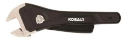 Kobalt Wrench Plastic Steel 8-In Adjustable Rapid Adjust -Default Template 7 07936901