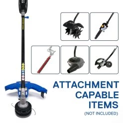 Kobalt String Trimmer Max 16-In 80-Volt Electric Cordles (Battery Included) Attachment Capable String Straight -Default Template 7 08063914