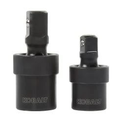 Kobalt Set Socket Swivel Adapter 2-Piece Impact
