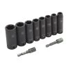 Kobalt Set Impact Socket Drive 10-Piece 6-Point 3/8-In Metric -Default Template 7 08220203