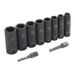 Kobalt Set Impact Socket Drive 10-Piece 6-Point 3/8-In (Sae) Standard