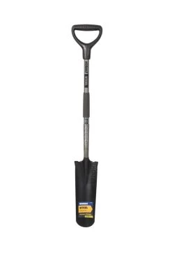 Kobalt Spade Shovel Steel 17-In D-Handle Drain
