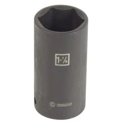 Kobalt Set Impact Socket Drive (Sae) 6-Point 1-1/8-In 1/2-In Standard
