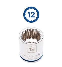 Kobalt Set Chrome 30-Piece (3/8-In) Mechanic Standard (Sae) Metric Combination Polished -Default Template 7 09480528