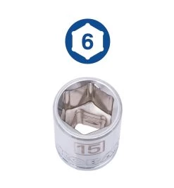 Kobalt Set Chrome (3/8-In) 19-Piece Mechanic Standard Polished -Default Template 7 09963458