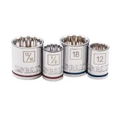 Kobalt Set Chrome 24-Piece (3/8-In) Mechanic Standard (Sae) Metric Combination Polished -Default Template 7 10340566