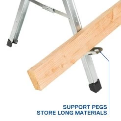 Kobalt Saw Saw Horse Horse Steel 30-In H X (1100-Lb Capacity) 43-In W -Default Template 7 11204115