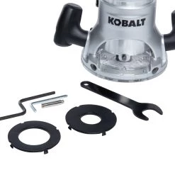 Kobalt Router Table Router 1/4-In 1/2-In-Amp Corded (Tool Only) Fixed -Default Template 7 11386283