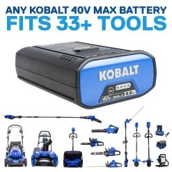 Kobalt Pole Saw Charger 8-In Max 40-Volt Electric Included) Cordles -Default Template 7 12234441