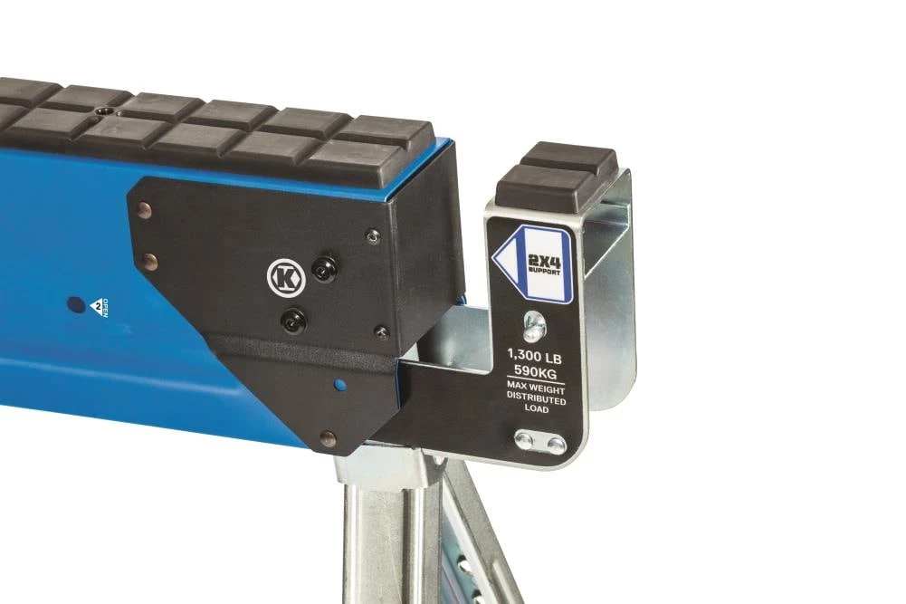 Kobalt Saw Horse Steel 42-In W X (1100-Lb Capacity) 32-In H Adjustable 9 Kobalt Saw Horse Steel 42-In W X (1100-Lb Capacity) 32-In H Adjustable - Image 7