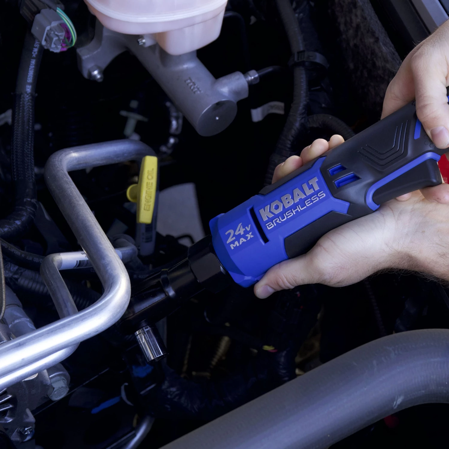 Kobalt Ratchet Wrench Wrench 3/8-In Max 24-Volt Impact Variable Speed Cordles Drive (Tool Only) Brushles 12 Kobalt Ratchet Wrench Wrench 3/8-In Max 24-Volt Impact Variable Speed Cordles Drive (Tool Only) Brushles - Image 10