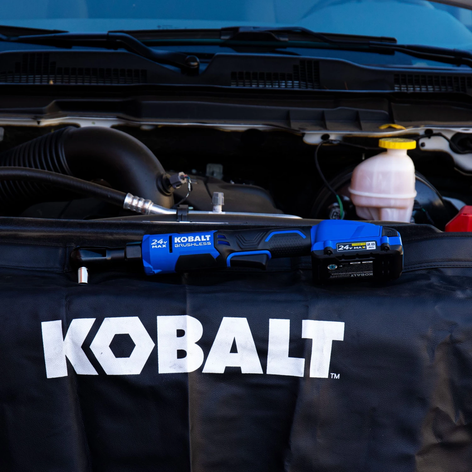 Kobalt Ratchet Wrench Wrench 3/8-In Max 24-Volt Impact Variable Speed Cordles Drive (Tool Only) Brushles 13 Kobalt Ratchet Wrench Wrench 3/8-In Max 24-Volt Impact Variable Speed Cordles Drive (Tool Only) Brushles - Image 11