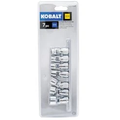 Kobalt Set Socket Drive 3/8-In 7-Piece 12-Point Metric Shallow -Default Template 7 15100962