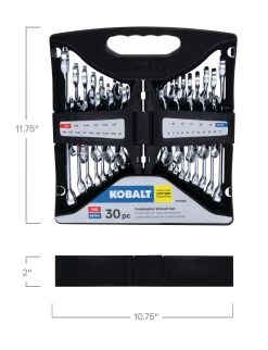 Kobalt Set Metric Combination Wrench 30-Piece 12-Point (Sae) Standard Combination -Default Template 7 15484710 scaled 1