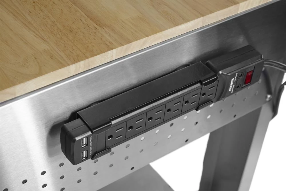 Kobalt Bench Wood 36-In H 45-In W 3-Drawer Work 7 Kobalt Bench Wood 36-In H 45-In W 3-Drawer Work - Image 5