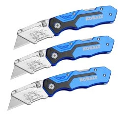 Kobalt Knife 3-Blade 18Mm Folding Utility