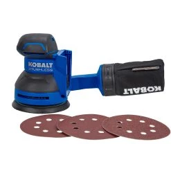 Kobalt Sander Sander 24-Volt Dust Management Random Cordles Power Orbital Brushles -Default Template 7 40321875