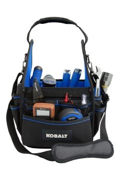 Kobalt Tool Electrician’ Bag Tote Polyester 10-In Blue Black -Default Template 7 40642746 scaled 1