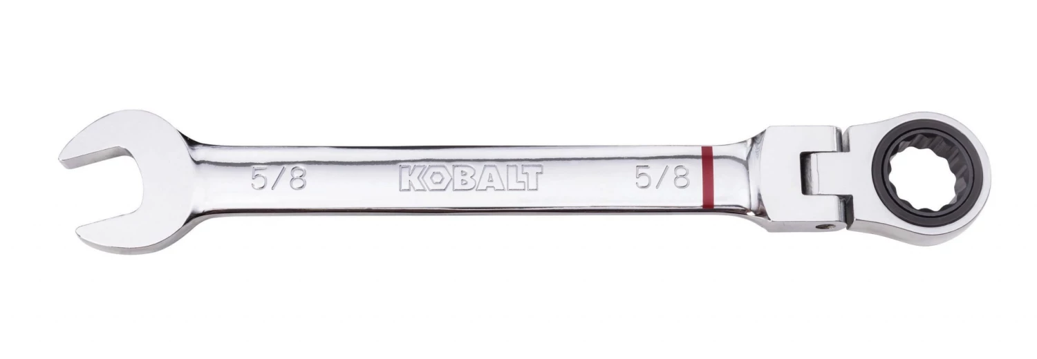 Kobalt Set Ratchet Head Ratchet Wrench 8-Piece 12-Point Flexible (Sae) Standard 4 Kobalt Set Ratchet Head Ratchet Wrench 8-Piece 12-Point Flexible (Sae) Standard - Image 2