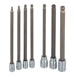 Kobalt Set Driver Drive Socket Bit (Sae) Standard Hex 3/8-In 7-Piece 1/4-In;