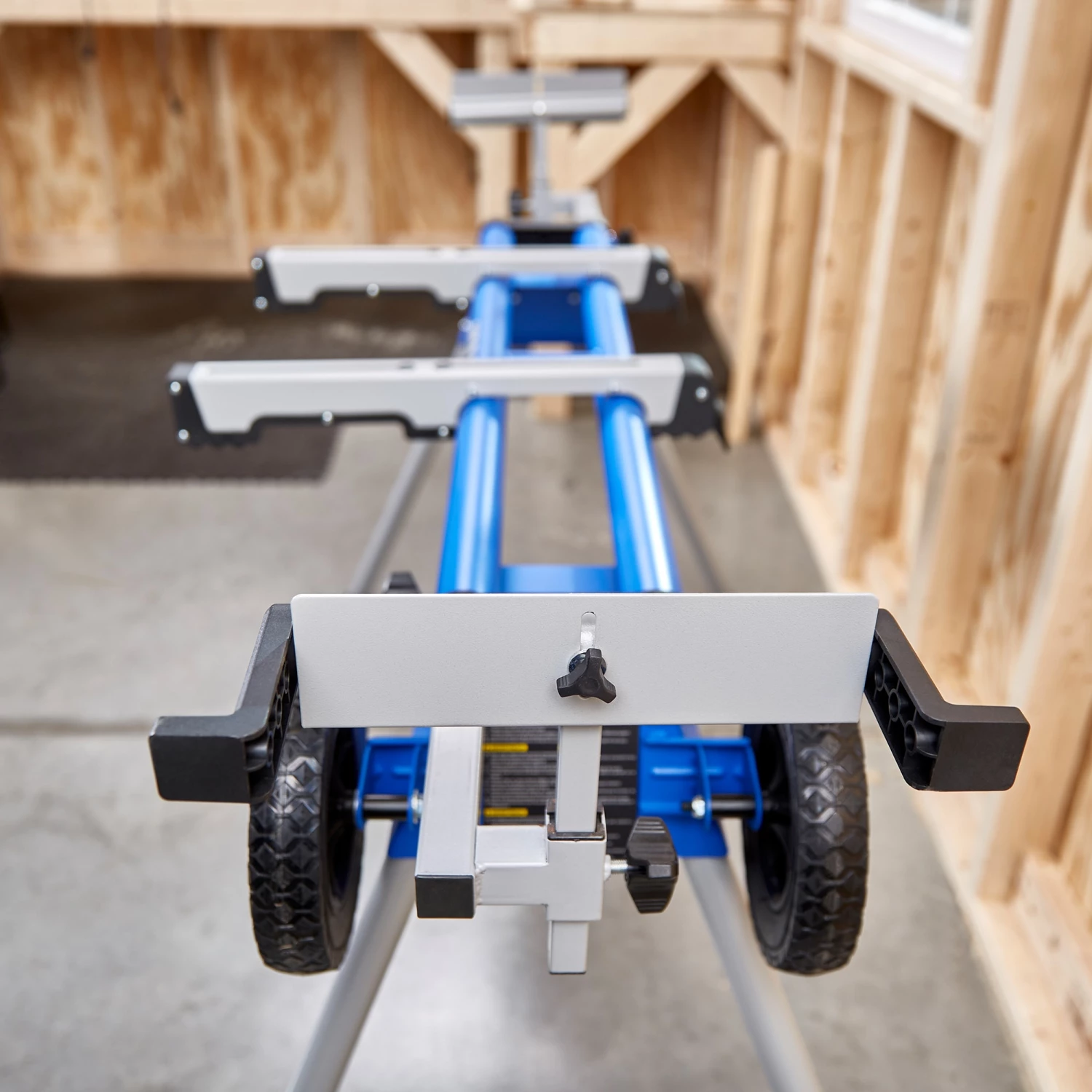 Kobalt Saw Miter Saw Stand Steel Adjustable Rolling 5 Kobalt Saw Miter Saw Stand Steel Adjustable Rolling - Image 3