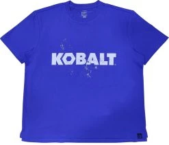 Kobalt Men’ Shirt T-Shirt Cotton Xx-Large Work Textured Graphic Short Sleeve