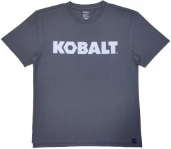 Kobalt Men’ Shirt Work Shirt T-Shirt Cotton Work Graphic Medium Textured Short Sleeve
