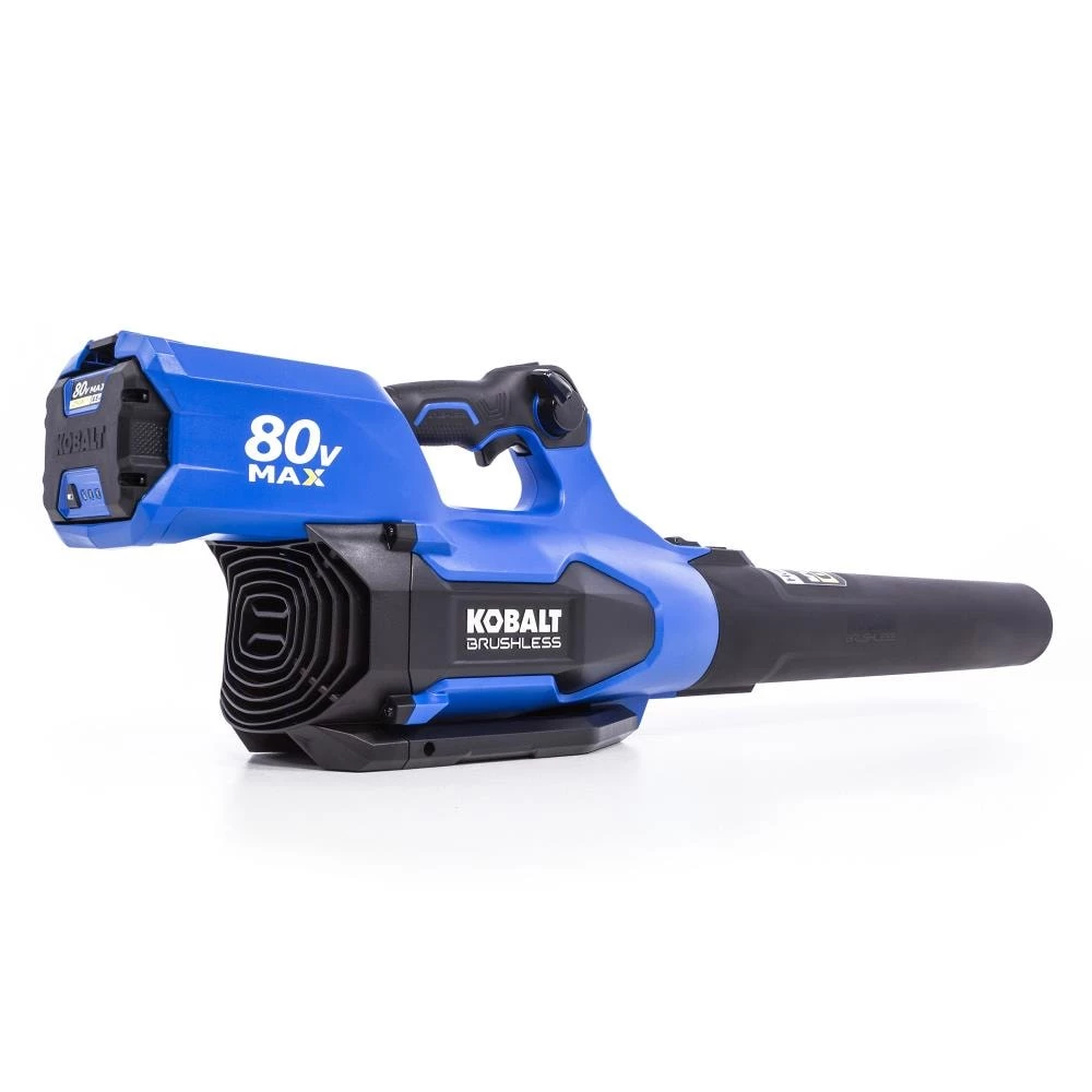 Kobalt Leaf Leaf Blower Charger Max 2.5 Ah 630-Cfm 80-Volt Electric Cordles Handheld Included) Brushles 4 Kobalt Leaf Leaf Blower Charger Max 2.5 Ah 630-Cfm 80-Volt Electric Cordles Handheld Included) Brushles - Image 2