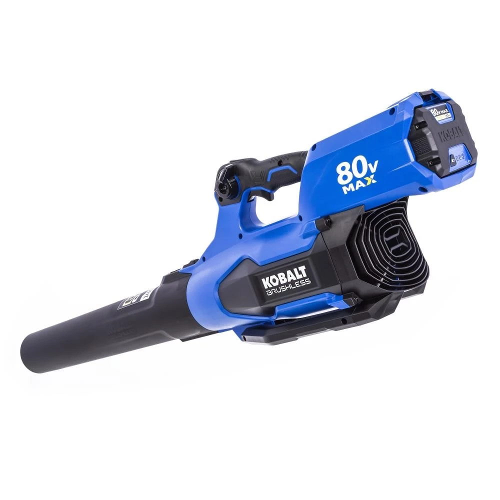 Kobalt Leaf Leaf Blower Charger Max 2.5 Ah 630-Cfm 80-Volt Electric Cordles Handheld Included) Brushles 6 Kobalt Leaf Leaf Blower Charger Max 2.5 Ah 630-Cfm 80-Volt Electric Cordles Handheld Included) Brushles - Image 4