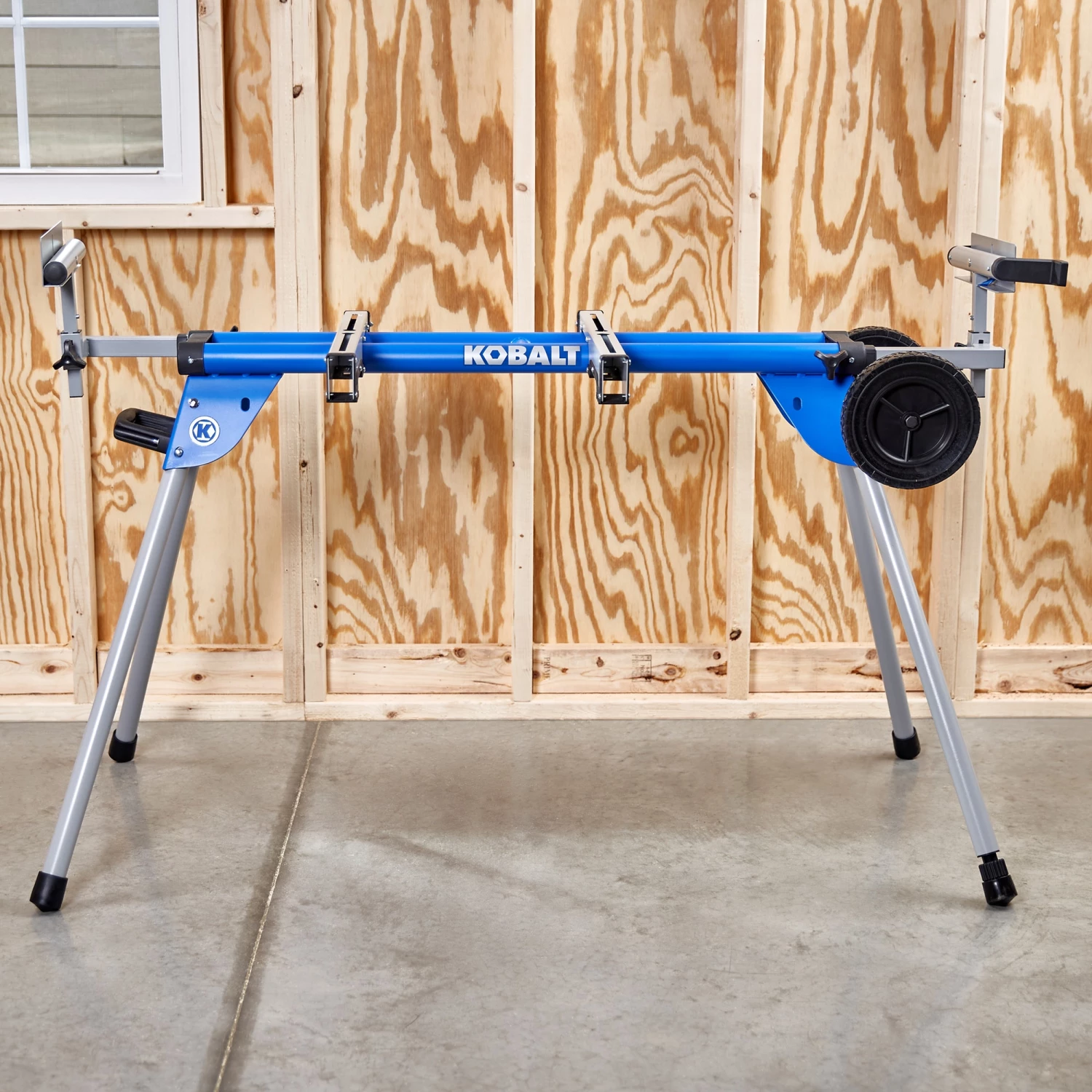Kobalt Saw Miter Saw Stand Steel Adjustable Rolling 8 Kobalt Saw Miter Saw Stand Steel Adjustable Rolling - Image 6