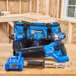 Kobalt Tool Kit Case Charger Max Combo 24-Volt 4-Tool Included Soft Power Included) Brushles -Default Template 7 42096048