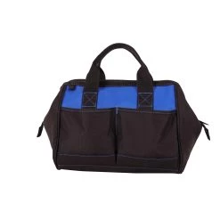 Kobalt Tool Bag Polyester 12-In Blue Black -Default Template 7 42143430