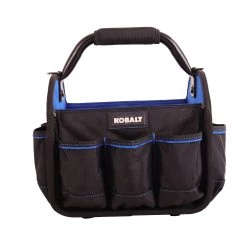 Kobalt Tool Bag Tote Polyester 12-In Blue Black -Default Template 7 42143648