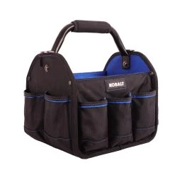 Kobalt Tool Bag Tote Polyester 12-In Blue Black -Default Template 7 42143652