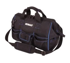 Kobalt Tool Bag Polyester 16-In Cargo Zippered Blue Black -Default Template 7 42143875 scaled 1