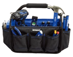 Kobalt Tool Bag Tote Polyester 15-In Blue Black -Default Template 7 42144089