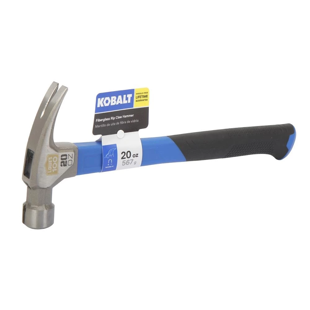 Kobalt Steel Head Hammer Claw Hammer Fiberglas 20-Oz 100-Year Anniversary Smooth Face 8 Kobalt Steel Head Hammer Claw Hammer Fiberglas 20-Oz 100-Year Anniversary Smooth Face - Image 6