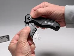 Kobalt Knife Speed Release 10-Blade On Tool Blade Folding Utility Storage Knife -Default Template 7 42245122