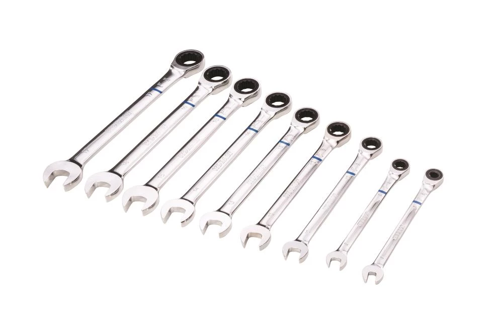 Kobalt Set Tray Ratchet Wrench 20-Piece 12-Point Standard (Sae) Metric Rail Combination Removable 4 Kobalt Set Tray Ratchet Wrench 20-Piece 12-Point Standard (Sae) Metric Rail Combination Removable - Image 2