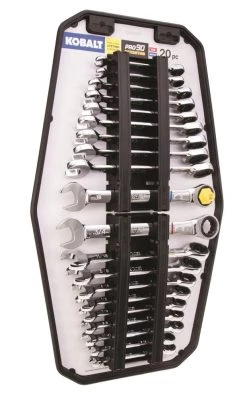 Kobalt Set Tray Ratchet Wrench 20-Piece 12-Point Standard (Sae) Metric Rail Combination Removable 16 Kobalt Set Tray Ratchet Wrench 20-Piece 12-Point Standard (Sae) Metric Rail Combination Removable -Default Template 7 42336146