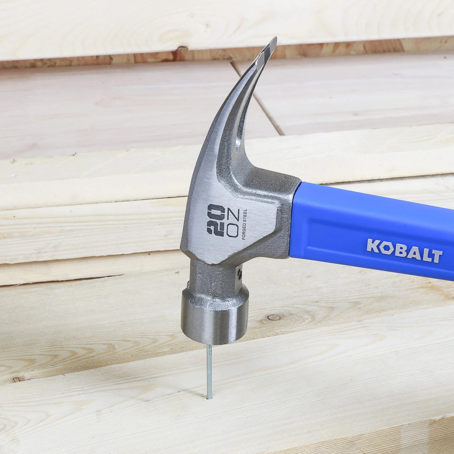 Kobalt Steel Head Hammer Fiberglas 20-Oz Smooth Face Claw 8 Kobalt Steel Head Hammer Fiberglas 20-Oz Smooth Face Claw - Image 6