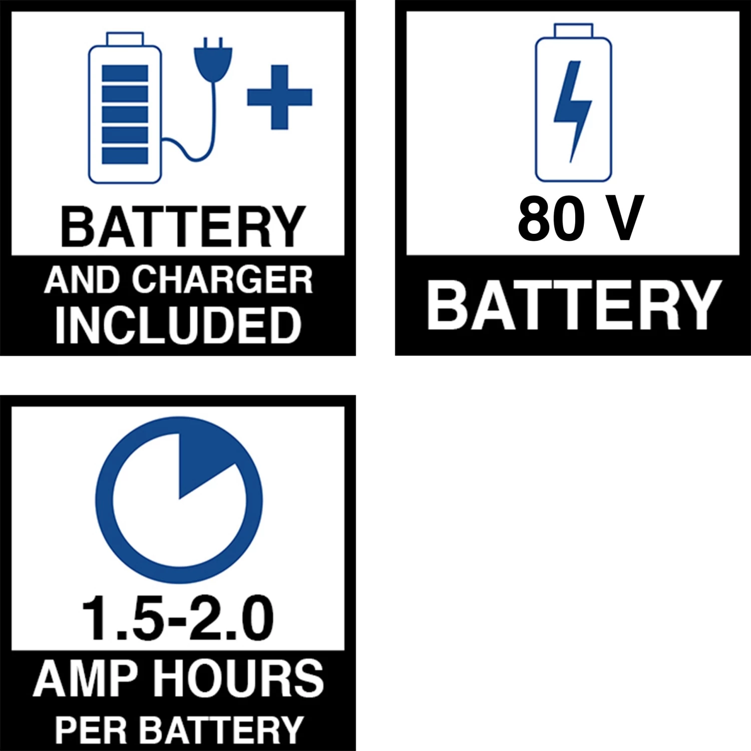 Kobalt (Battery Cultivator Charger Lithium Ion 80-Volt Forward-Rotating Cordles Included) Electric 4 Kobalt (Battery Cultivator Charger Lithium Ion 80-Volt Forward-Rotating Cordles Included) Electric - Image 2