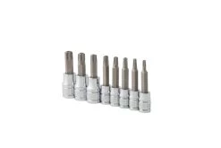 Kobalt Set Driver Drive Socket Bit 3/8-In 1/4-In; 8-Piece Tamper-Proof Torx -Default Template 7 42520941